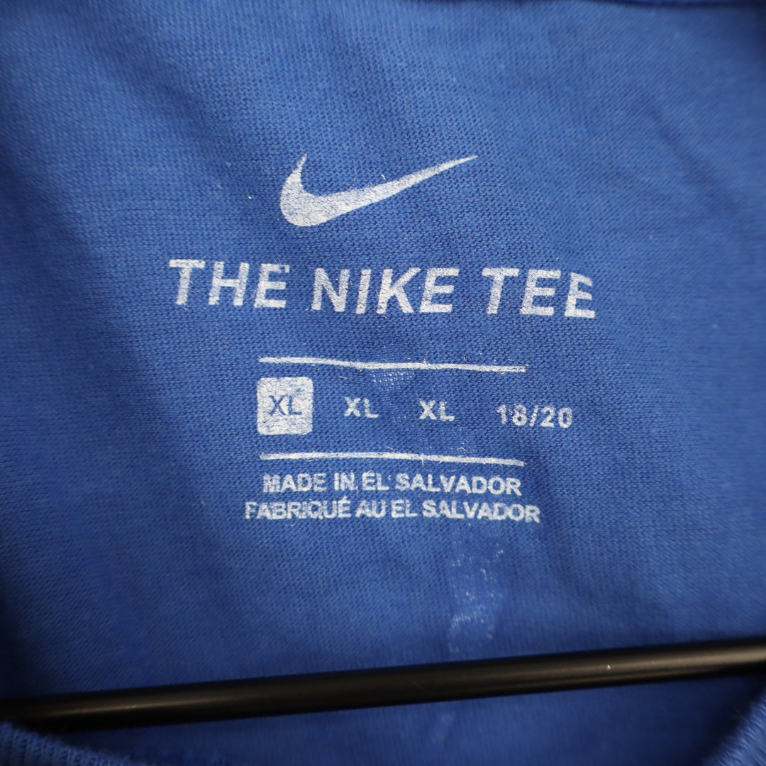 Nike Chicago Sky Angel Reese Skytown Rebel Edition Youth XL 18/20 Blue T-Shirt