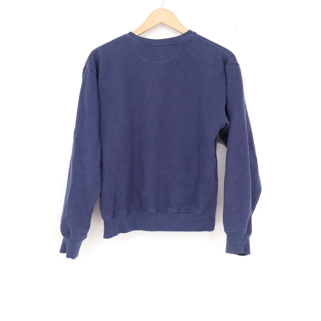 PINK Victoria's Secret Navy Blue Collegiate Crest Crewneck Sweatshirt XS