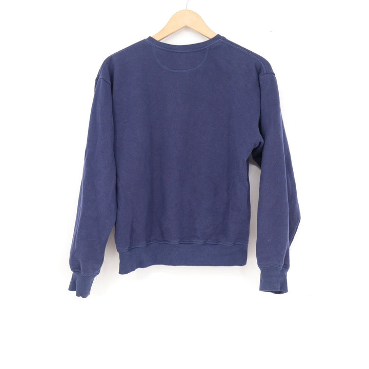 PINK Victoria's Secret Navy Blue Collegiate Crest Crewneck Sweatshirt XS