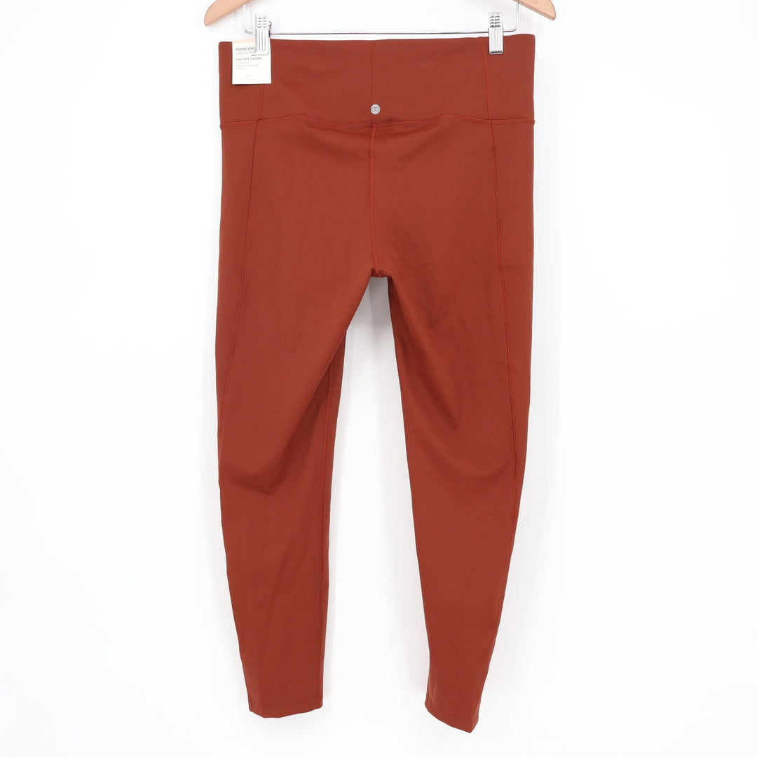 Calia PowerMove High Rise Legging 7/8 Length Rust Orange Large