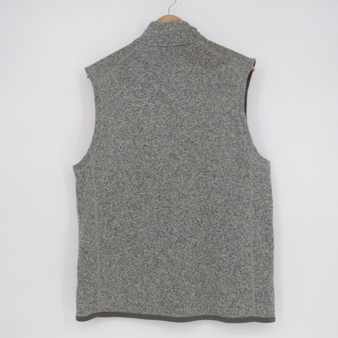 Patagonia Better Sweater Vest Mens Large Gray Penn State IFC Full Zip Fleece