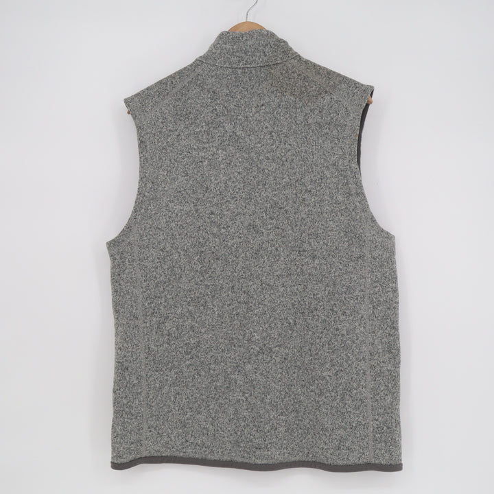Patagonia Better Sweater Vest Mens Large Gray Penn State IFC Full Zip Fleece