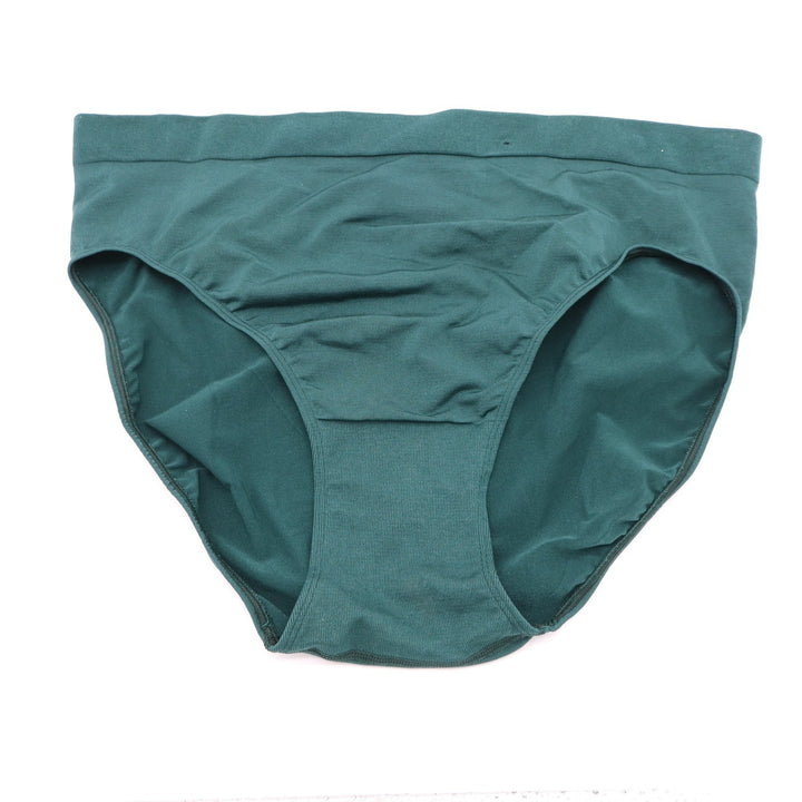 Wacoal B-Smooth Brief Panties Teal Green Seamless High Rise 834175 US 3XL