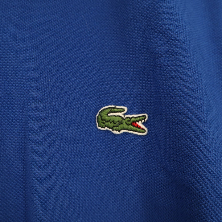 Lacoste Polo Shirt Mens 3XL Blue Cotton Classic Fit Short Sleeve Golf Tennis
