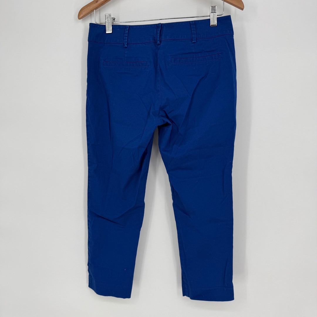 7th Avenue Design Studio New York & Company Royal Blue Capri Pants Size 2