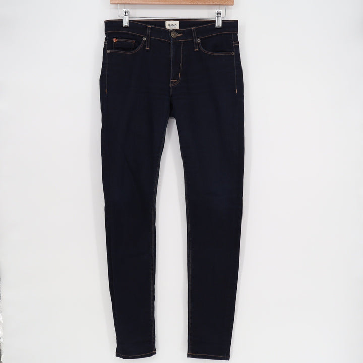 Hudson Womens Skinny Jeans Dark Indigo Wash Made in USA Size 26 DVA 954