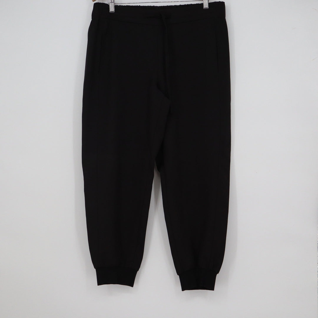 Prologue Mens Black Elastic Waist Drawstring Jogger Pants Size L