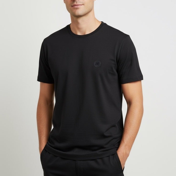 American Eagle Outfitters Men's XL Black Soft Knit T-Shirt Casual Everyday