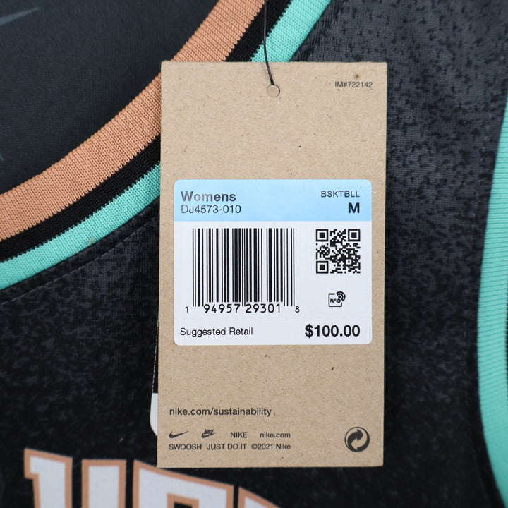 Nike New York Liberty Sabrina Ionescu 20 Explorer Edition Jersey Black M