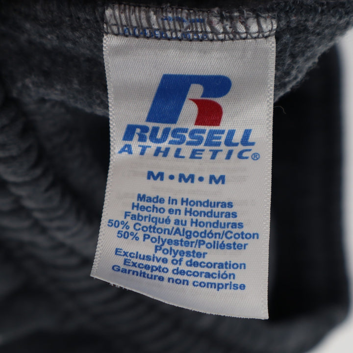 Russell Athletic USA Field Hockey Sweatpants Men Medium Gray Cotton Fleece Lined