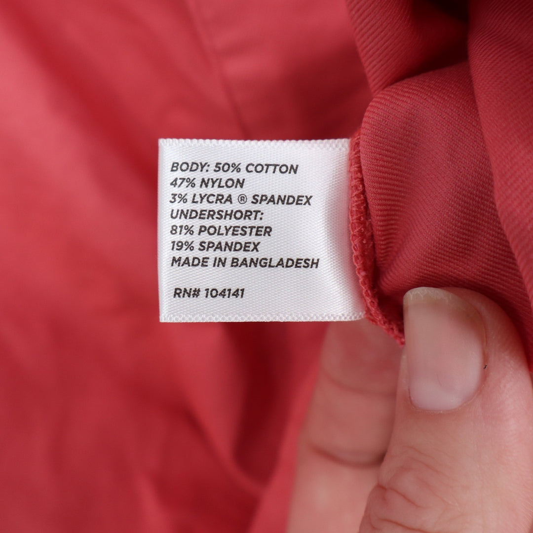 Walter Hagen Clubhouse Golf Skort Coral Pink Size 4 Activewear 16 Inch Length