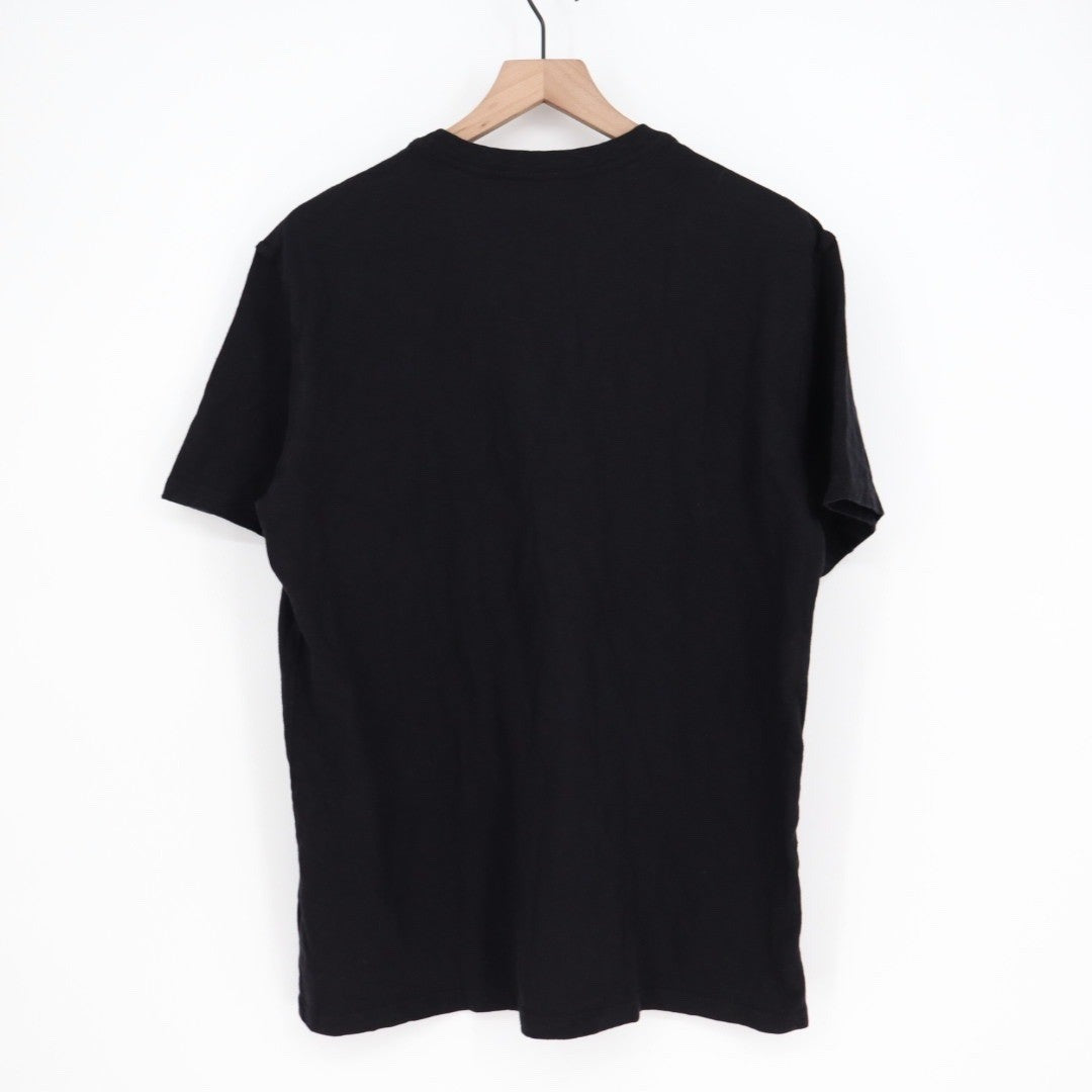 American Giant Classic Crew Neck T Shirt Black Mens Size L Made in USA Cotton