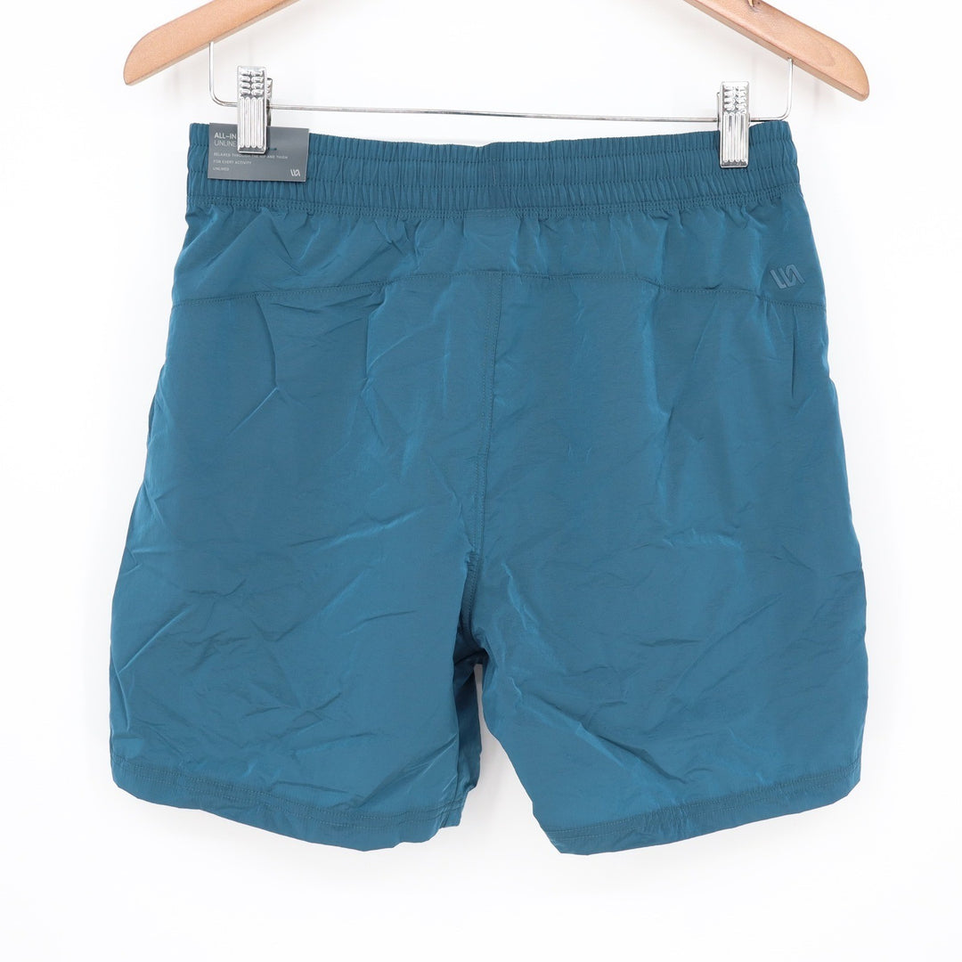 VRST Mens All-In Short 5 Inch Unlined Teal Twilight Shine Nylon S
