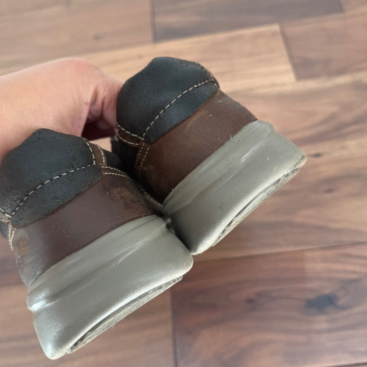 Clarks Bradley Walk Leather Casual Dress Comfort Brown Lace Up Shoes