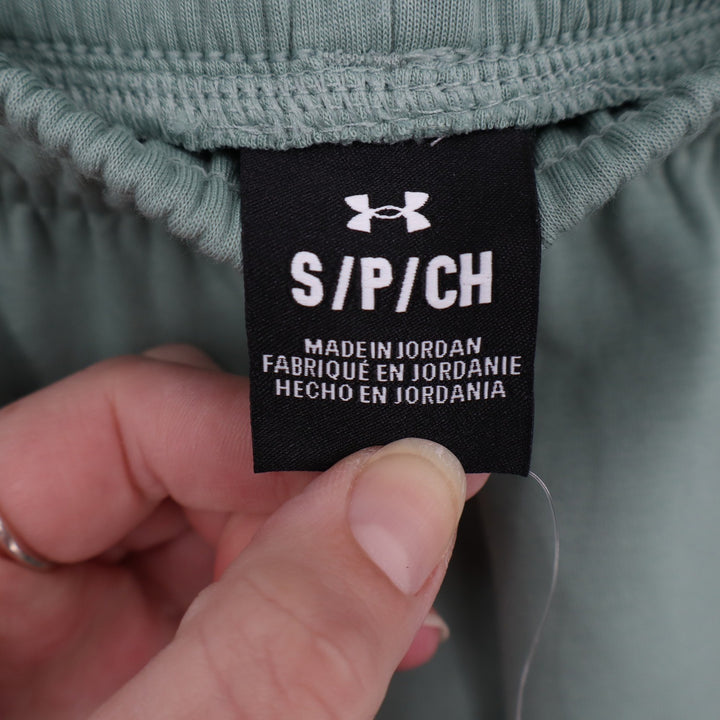 Under Armour Unstoppable Fleece Shorts Mens Small Sage Green