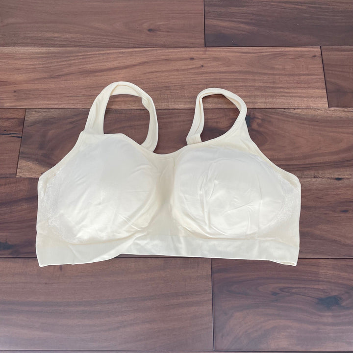 TrueKind Daily Comfort Wirefree Shaper Bra 2XL Beige Seamless Support
