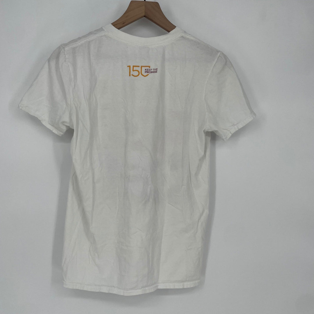 Anvil Ursinus College T Shirt Graphic Print White Short Sleeve Size SP