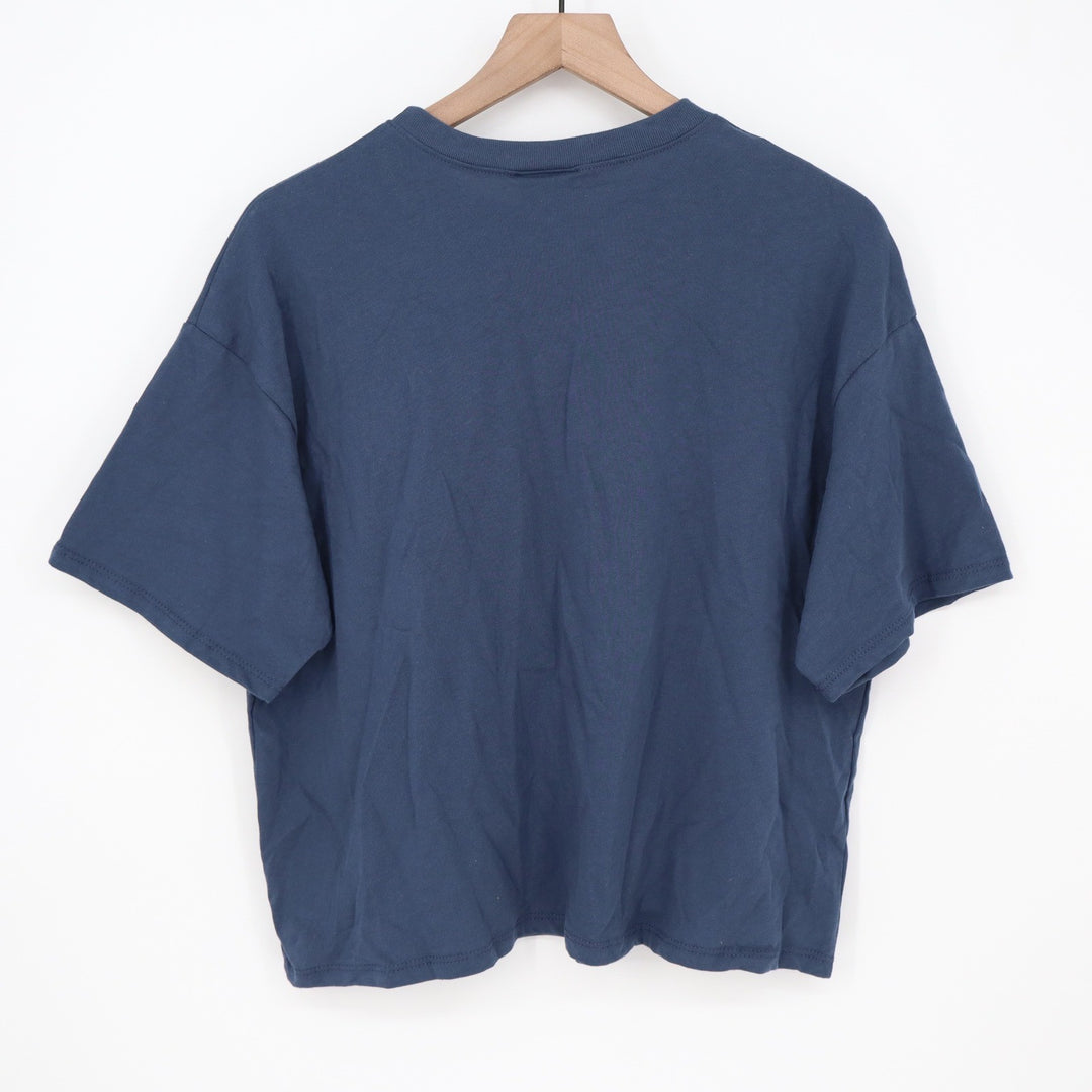 Where I'm From Boston USA Graphic Easy Tee Navy Blue Cotton T-Shirt Medium