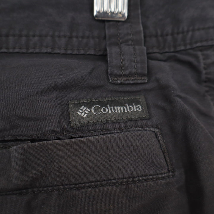 Columbia Birch Forest II Chino Short Mens 32 Gray Cotton Zip Fly Slash Pockets