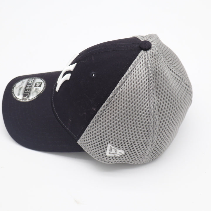New Era New York Yankees 39THIRTY Navy Grey Mesh Stretch Fit Hat S/M