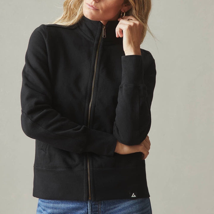 American Giant Women's Moto Full Zip Size XL Made In USA