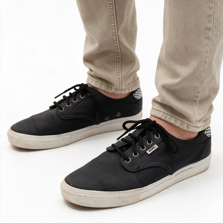 Vans Sneakers Men 10.5 Chima Ferguson Pro Black Checkerboard Good