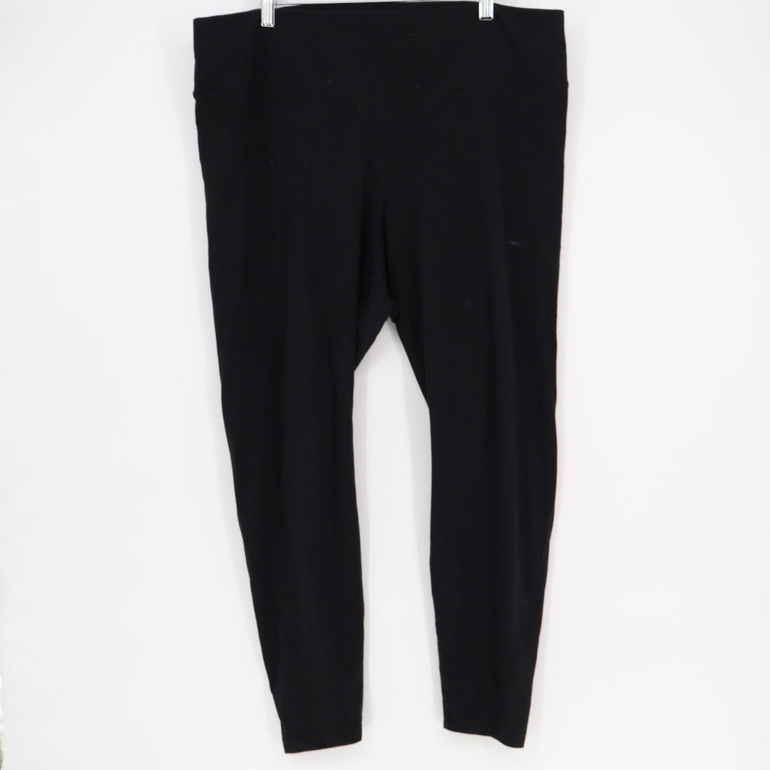 Old Navy Active Powerchill Extra High-Rise Leggings Black XXL Go-Dry Ankle