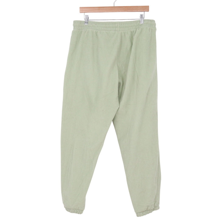Rebellious One Sage Green Butterfly Fleece Joggers XL Sweatpants