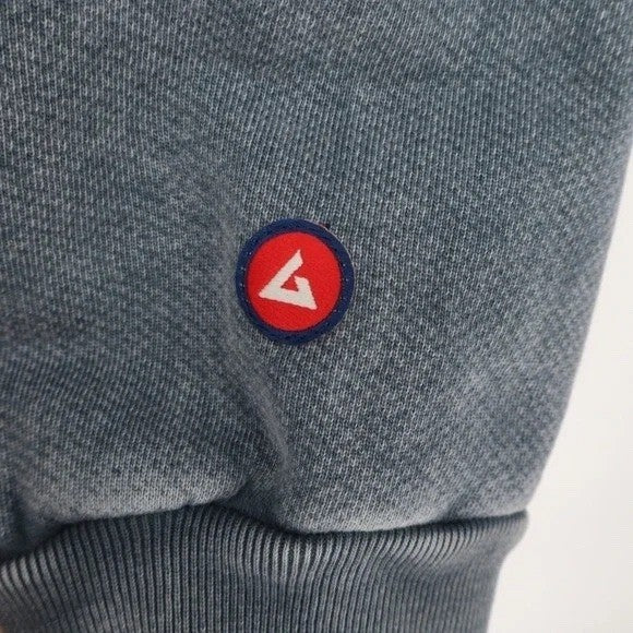 American Giant American Vintage Sweatshirt Unisex S Blue Cotton Fleece Lined