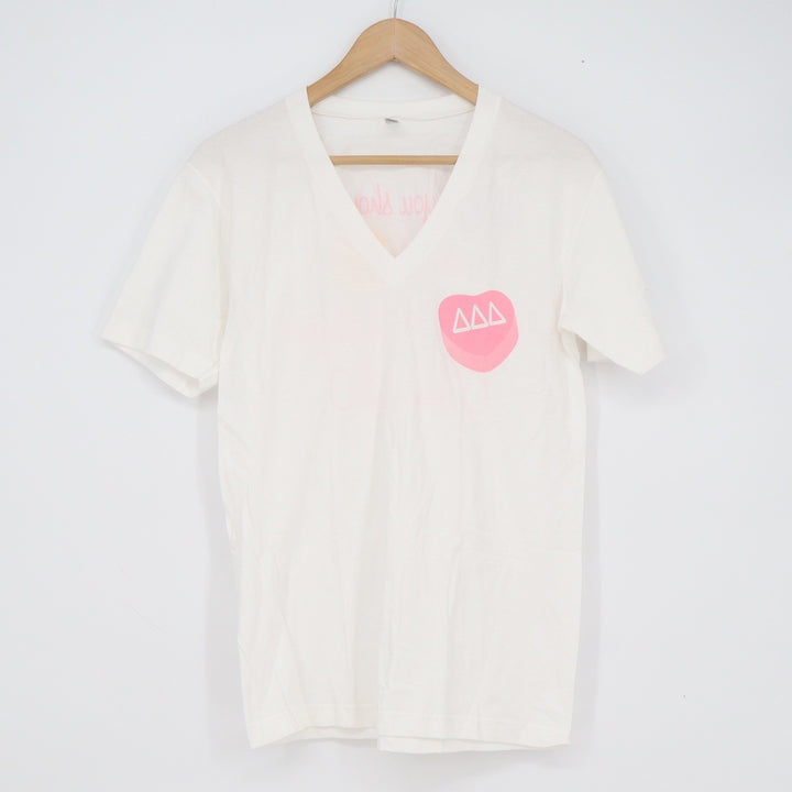 American Apparel Mens S White Delta Delta Delta Tri Delta Crush 2010