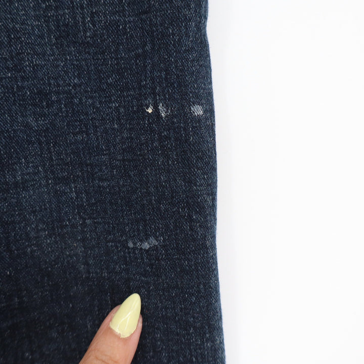 Urban Star Mens Dark Wash Straight Leg Denim Jeans 34x30 Blue