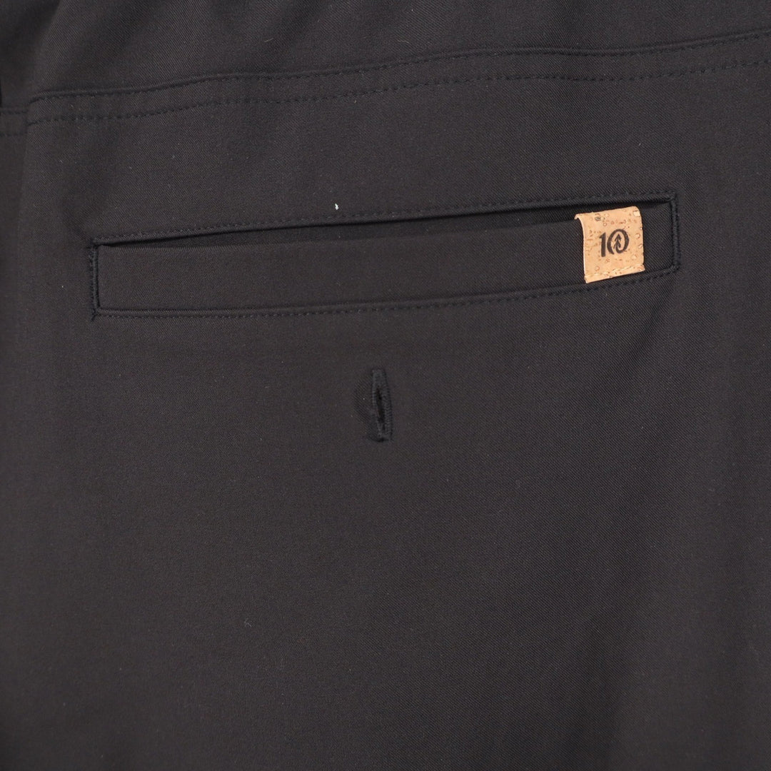 TenTree Mens Simcoe InMotion Pant Meteorite Black Recycled Stretch TCM5188 M NEW