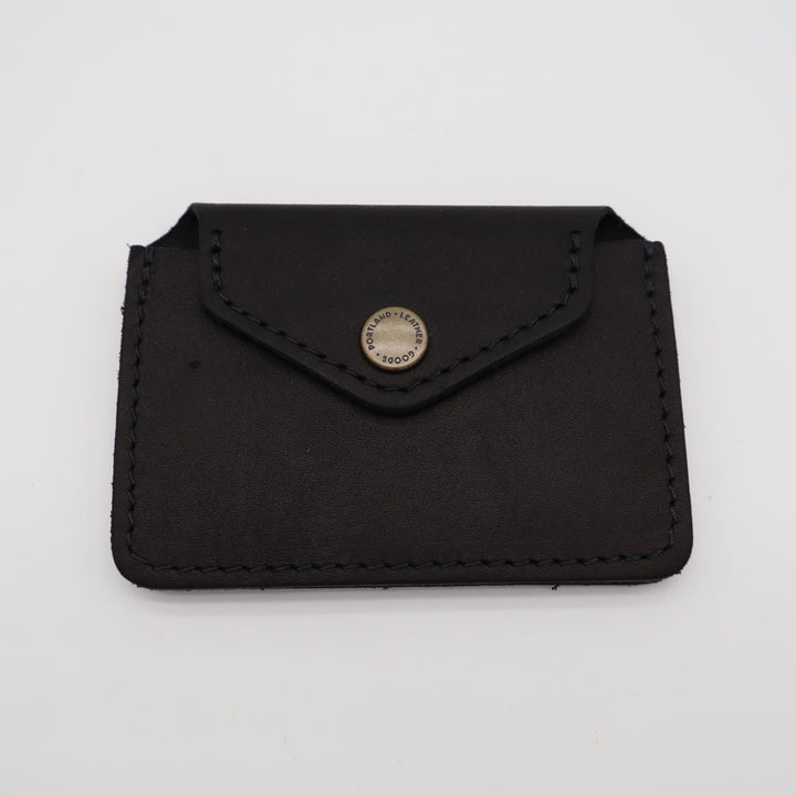 Portland Leather Goods Lovebug Womens Wallet Core Black 2 Spacious Compartments