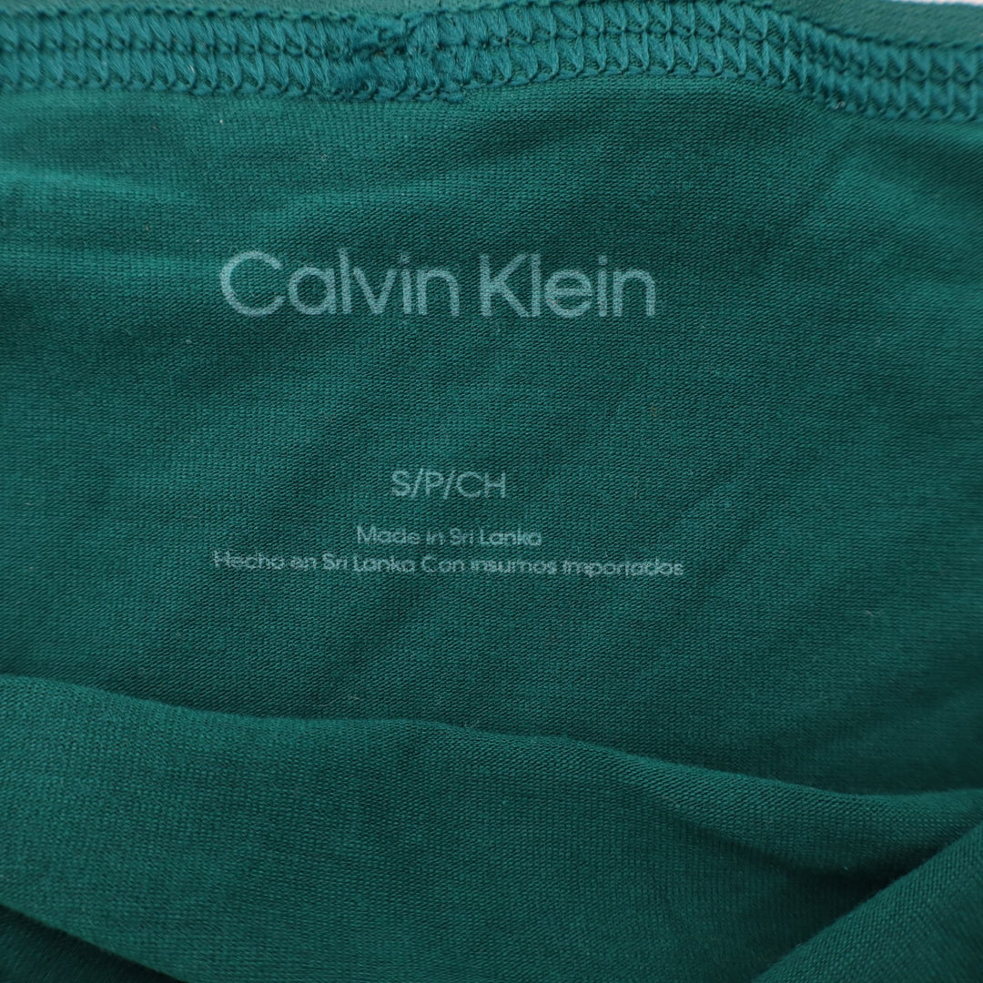 Calvin Klein Icon Bikini Panty Womens Small Blue Stretch Infinity Bond Waistband