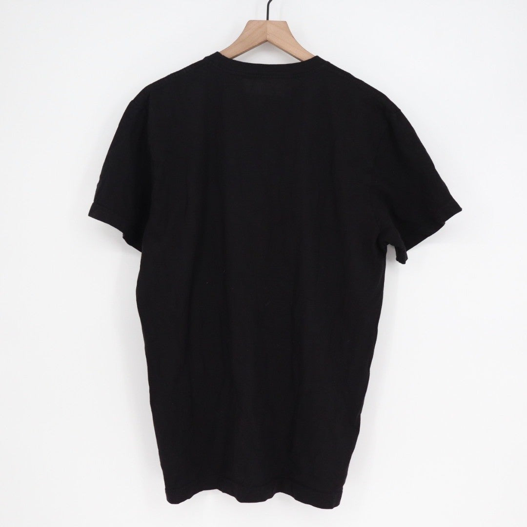 American Giant Mens Black Crew Neck T Shirt Size L Made in USA