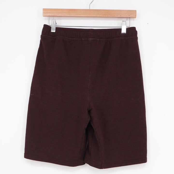 All In Motion Mens Maroon Knit Athletic Shorts Size S Drawstring Gym