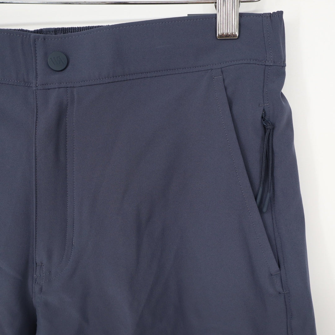 VRST Mens Resort Short Indigo Blue 6 Inch Inseam Stretch Quick Dry Size S