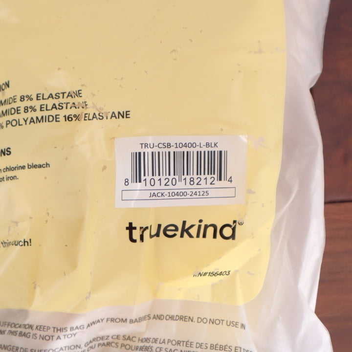 Truekind Convertible Strapless Bandeau Bra Large Beige Built-in Pads Wireless