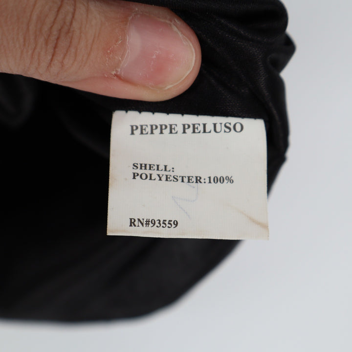 Peppe Peluso Black Gold Sequin Cold Shoulder Shift Dress Size M Geometric DVB981