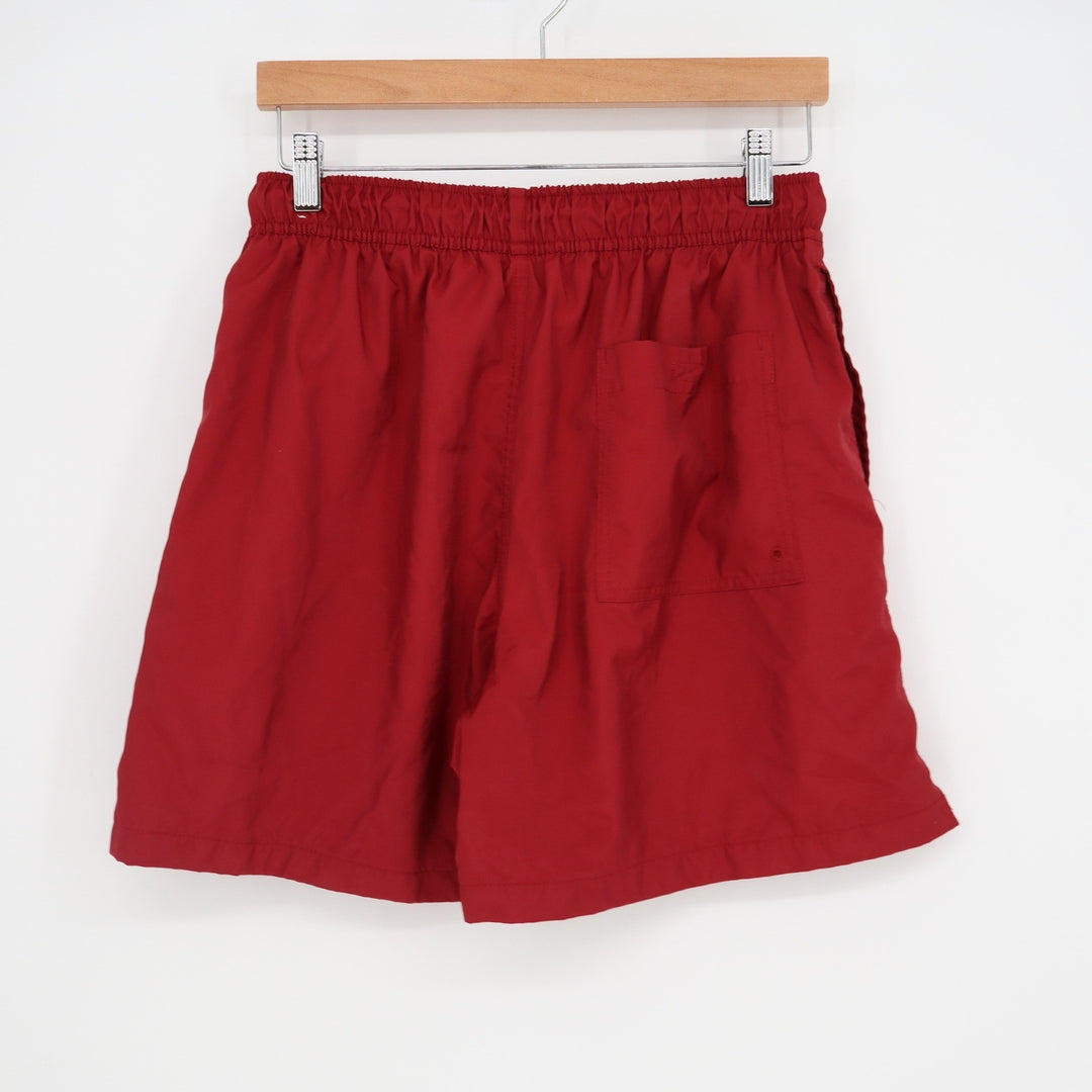 Nike Mens Woven Flow Shorts University Red Mesh Lined 5 Inch Inseam Size M