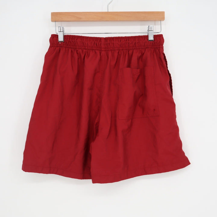 Nike Mens Woven Flow Shorts University Red Mesh Lined 5 Inch Inseam Size M