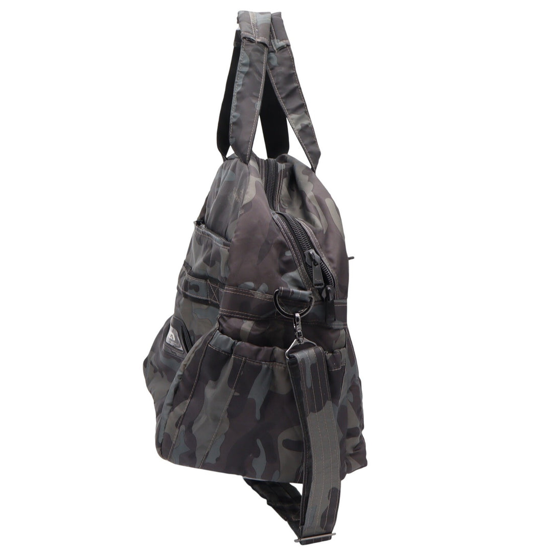 Lug Duffel Bag Unisex OS Boxer Camo Quilted Ventilated Shoe Pocket Excellent