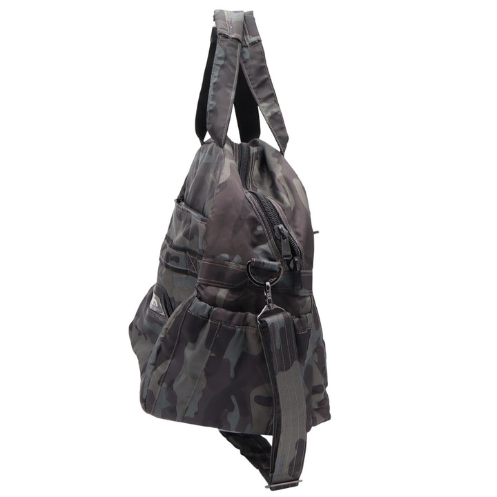 Lug Duffel Bag Unisex OS Boxer Camo Quilted Ventilated Shoe Pocket Excellent