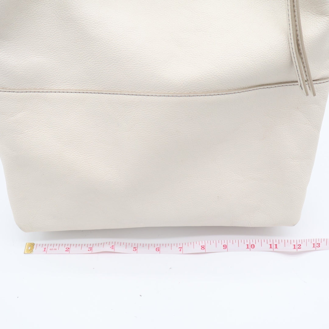 Womens Handbag Summit White Leather Pockets Detachable Strap Sangle Bucket Bag