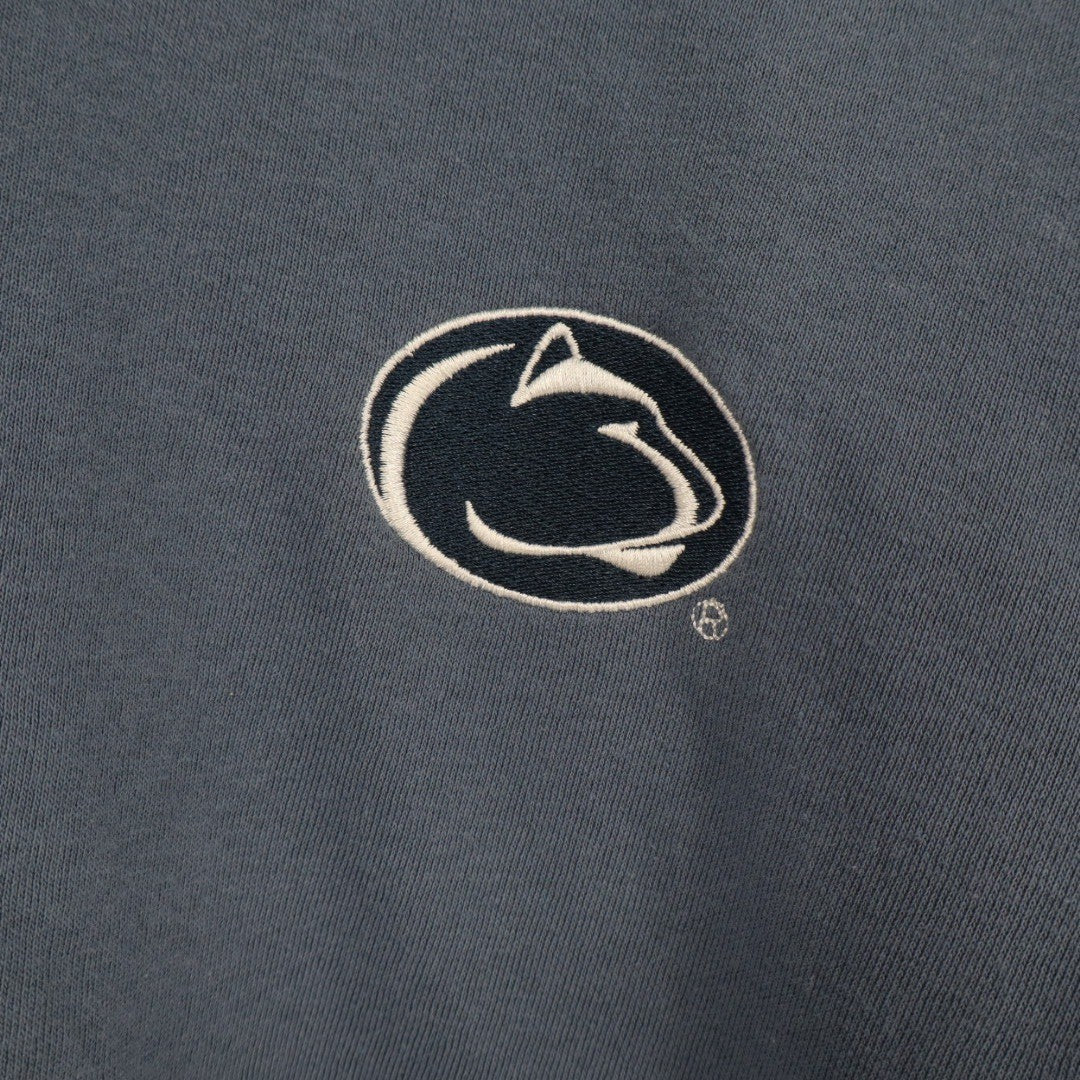 League Penn State Nittany Lions Crewneck Sweatshirt Blue Large Cotton Blend