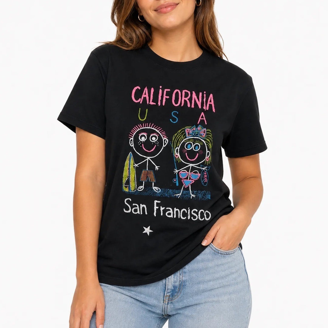 United Stars of America J.G. Hook Vintage California San Francisco T-Shirt M