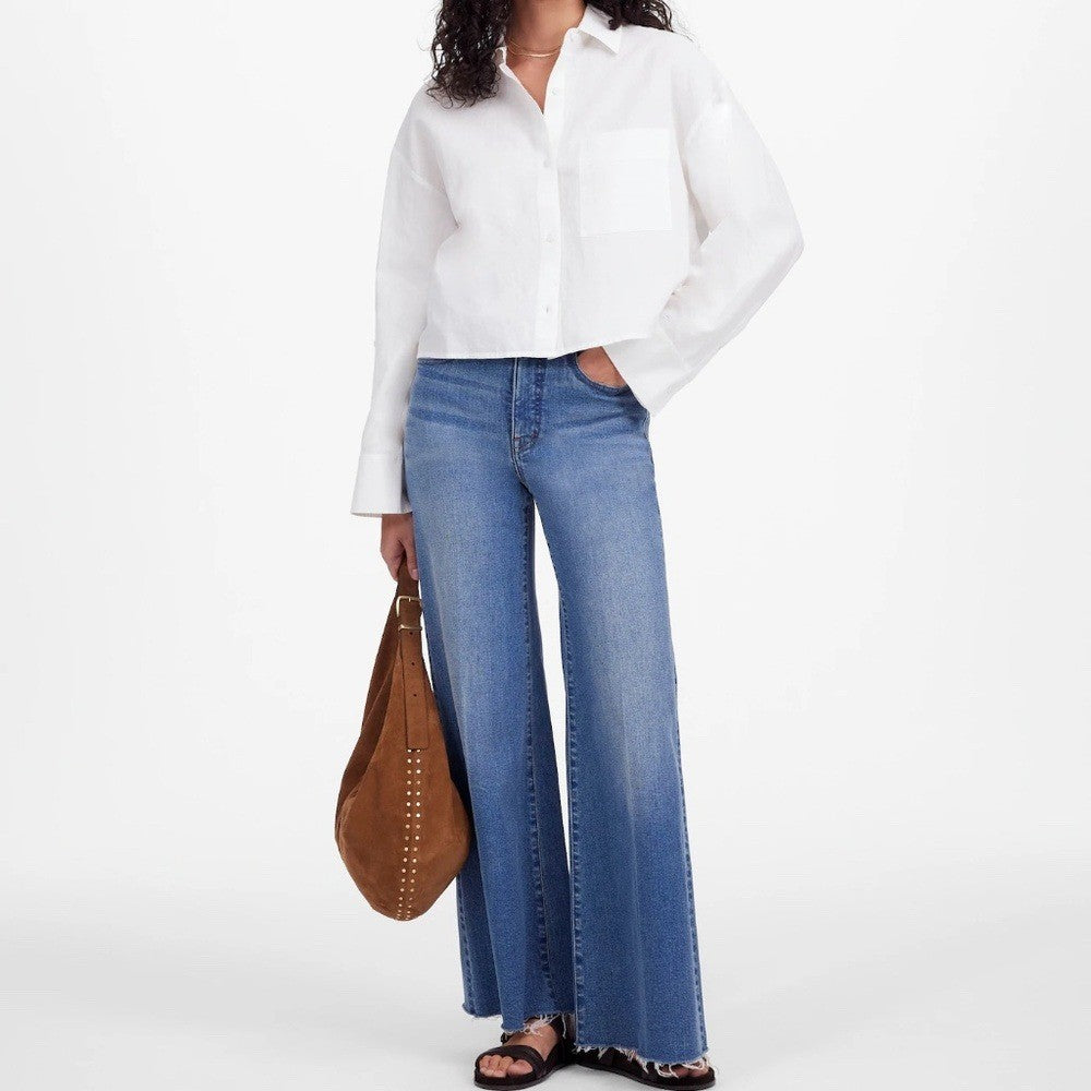 Madewell Straight-Hem Shirt Size XXS