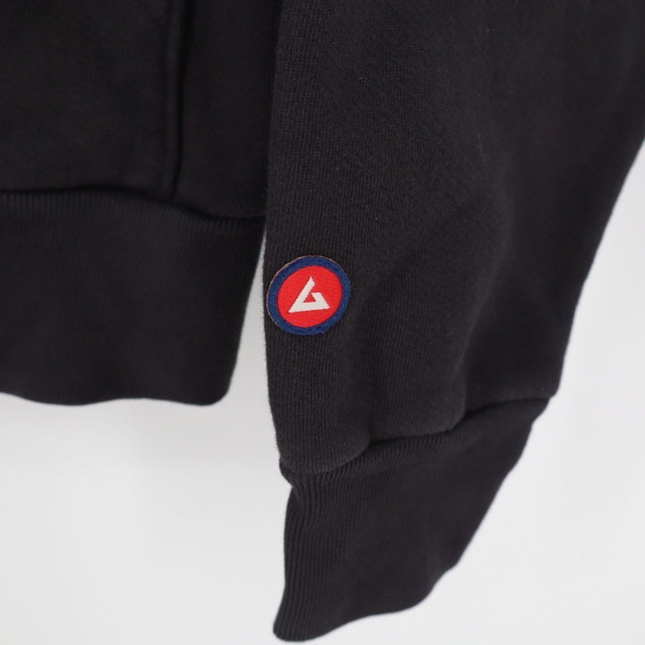 American Giant Hoodie Womens XS Black Cotton Kangaroo Pocket Trademark Logo