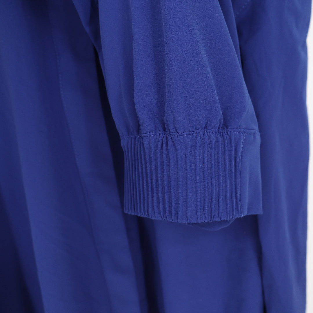 Nike 24.7 Dri-FIT Womens Oversized Button Up Shirt Royal Blue Large