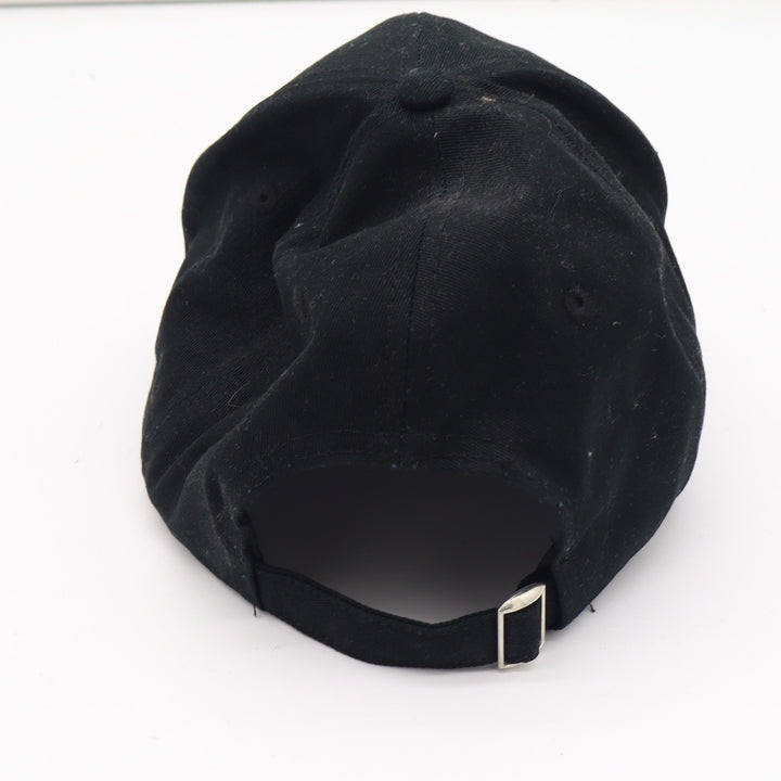 Gopuff Baseball Cap Mens Black Embroidered Logo Strapback Hat